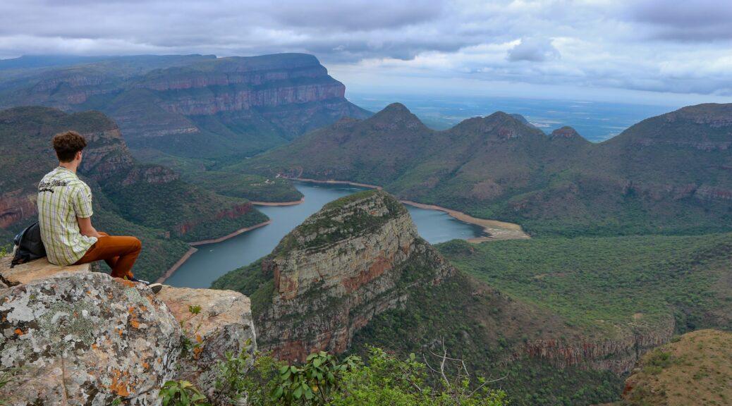 Blick auf die Flüsse in Südafrika