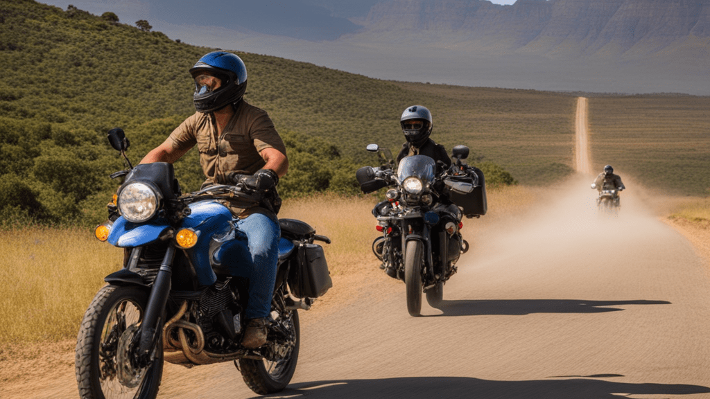 Unterwegs auf zwei Rädern bei der Motorradtour Südafrika